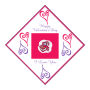 Hearts Clipart Valentine Diamont Labels 2x2 